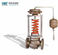 自力式調(diào)節(jié)閥利用彈性力與反饋信號(hào)源平衡